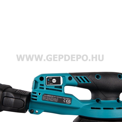 Makita BO001CGZ akkus excentercsiszoló géptest 125 mm 5mm 40V max XGT BL AWS XPT