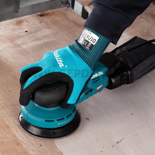 Makita BO001CGZ akkus excentercsiszoló géptest 125 mm 5mm 40V max XGT BL AWS XPT