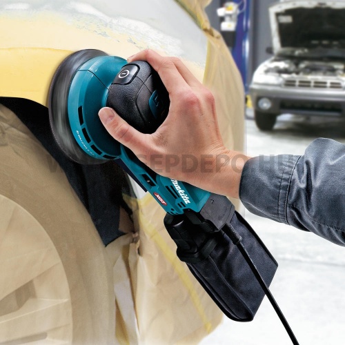 Makita BO001CGZ akkus excentercsiszoló géptest 125 mm 5mm 40V max XGT BL AWS XPT