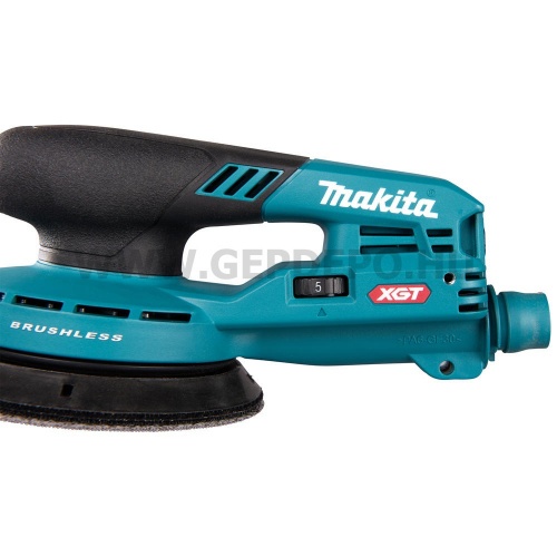 Makita BO003CGZ akkus excentercsiszoló géptest 125 mm 3 mm 40V max XGT BL AWS XPT