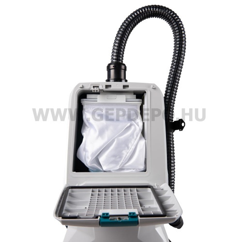 Makita Backpack akkus háti porszívó géptest HEPA 40 V max XGT Li-Ion BL 195 W, 20 kPa