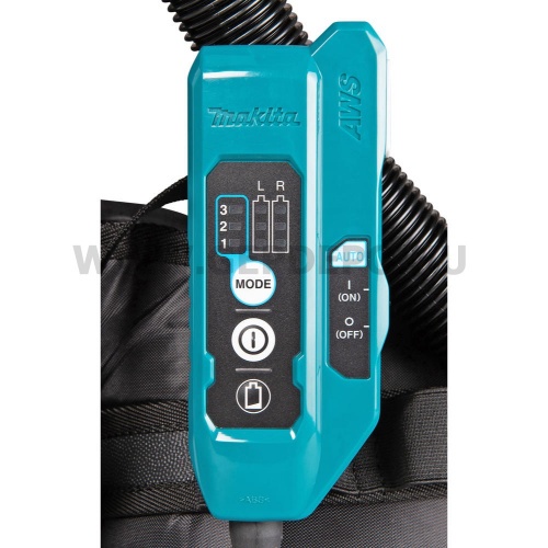 Makita VC012GZ01 akkus háti porszívó géptest HEPA 40 V max XGT Li-Ion BL AWS 180 W, 20 kPa