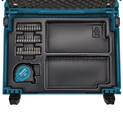 Makita DHR171FJX1 SDS-Plus akkus fúrókalapács MAKPAC kofferben 18V LXT BL XPT  65 részes fúrókészlet