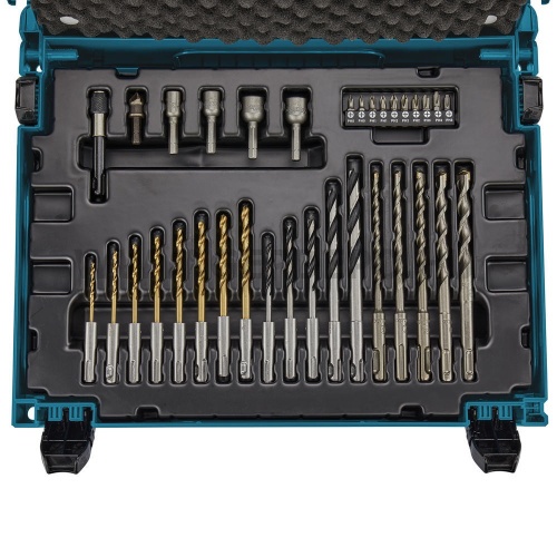 Makita DHR171FJX1 SDS-Plus akkus fúrókalapács MAKPAC kofferben 18V LXT BL XPT  65 részes fúrókészlet