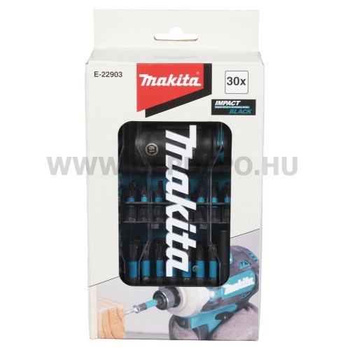 Makita Impact Black bitkészlet - 30 részes