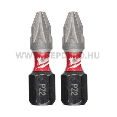 Milwaukee Shockwave Impact Duty pozidriv bit PZ2x25 mm - 2 db