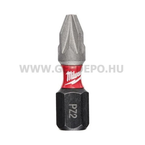 Milwaukee Shockwave Impact Duty pozidriv bit PZ2x25 mm - 25 db