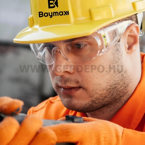 BMX S-700 Major dioptriás szemüveg felett hordható védőszemüveg, víztiszta