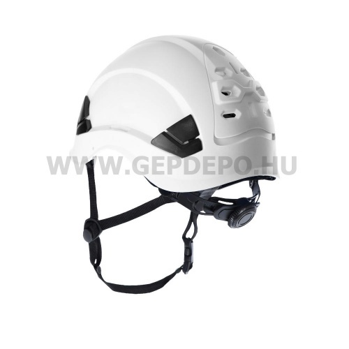 Procera Sallet munkavédelmi sisak állszíjjal, fehér