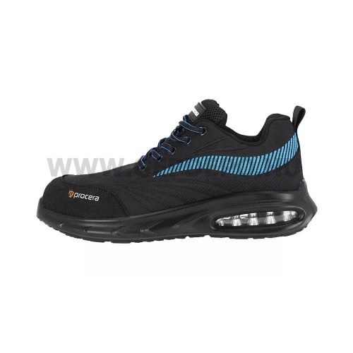Procera Texo-Air Wave SB védőcipő, fekete/kék - 40