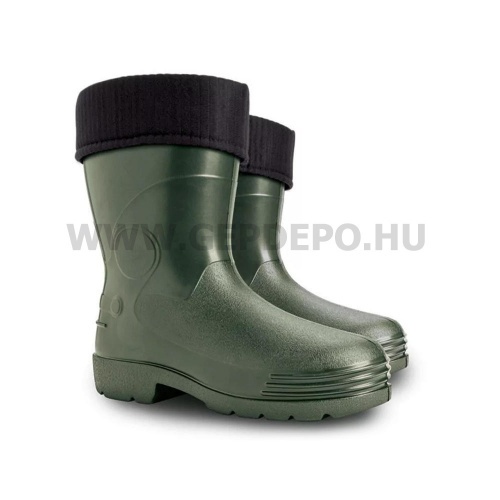 Demar Farmer könnyű téli gumicsizma kivehető béléssel, zöld - 43