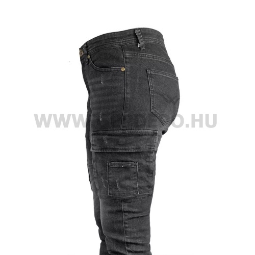 Urgent 730 cargo farmernadrág, fekete - XL/58