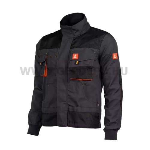Urgent A kabát, fekete/narancs - XL/58