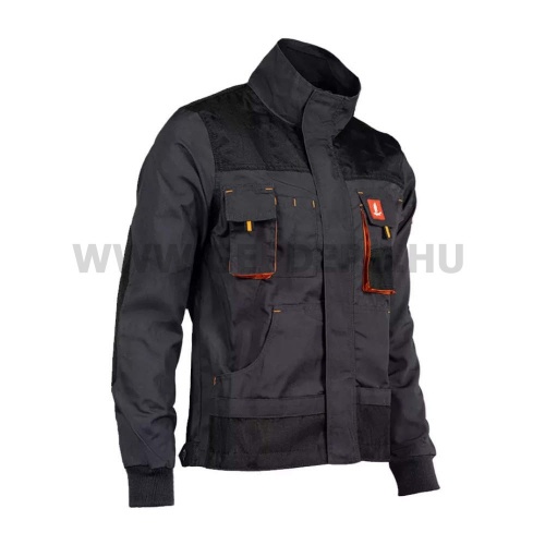 Urgent A kabát, fekete/narancs - XL/58
