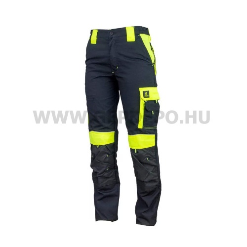 Urgent Y nadrág, fekete/láthatósági sárga - XL/56