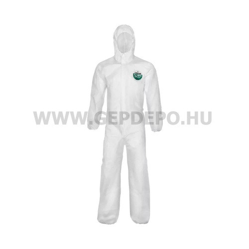 Procera Lakeland Safegard lélegző védőoverál, fehér - L