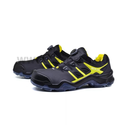 HKS Bold Targa 8 BTP S3 ESD félcipő, fekete/sárga - 45