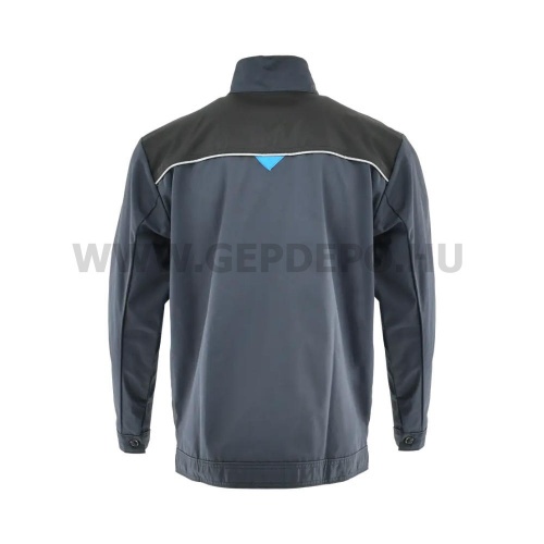 Sara Rambo ripstop kabát, szürke/kék - XL/56