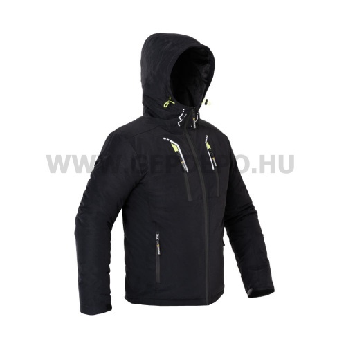 Procera Luma bélelt kabát, fekete - XXL