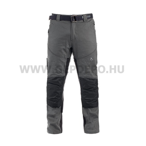 Kapriol Niger munkavédelmi nadrág, szürke/fekete - XXXL + térdelő betét