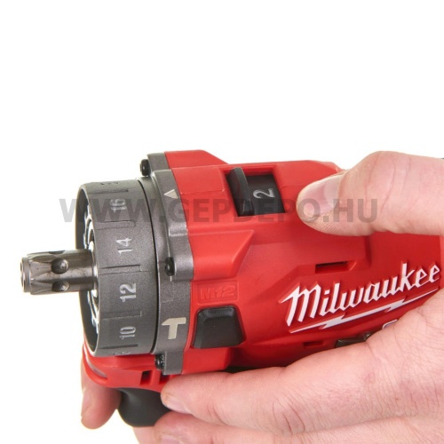 Milwaukeee FPDX-0 M12 FUEL szuperkompakt akkus ütvefúró-csavarozó géptest levehető tokmánnyal