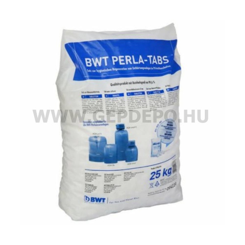 BWT Perla Tabs  tablettázott regeneráló só - 25 kg