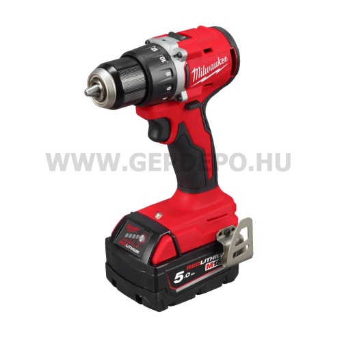 Milwaukee BLDDRC-502C M18 kompakt fúró-csavarbehajtó
