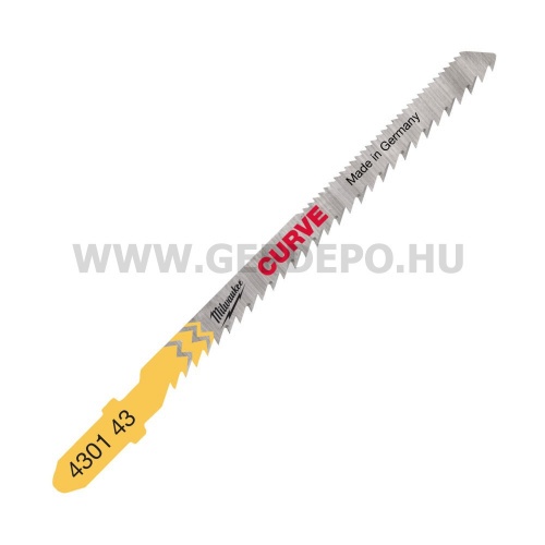 Milwaukee Curve ívesen vágó szúrófűrészlap FA 75x2,5 mm - 5 db
