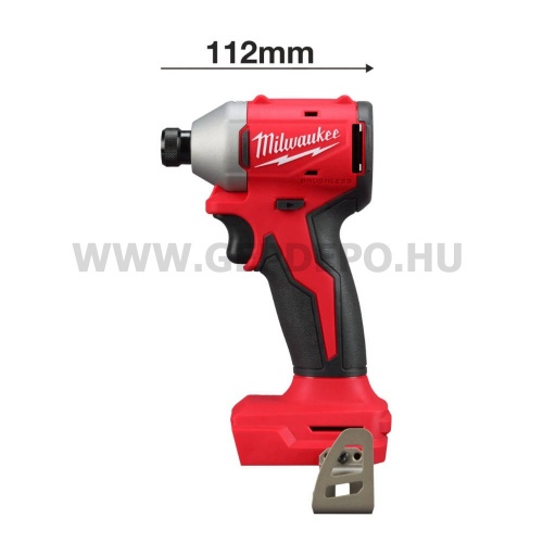 Milwaukee BLIDRC-0 M18 kompakt szénkefe nélküli 1/4" Hex ütvecsavarozó géptest