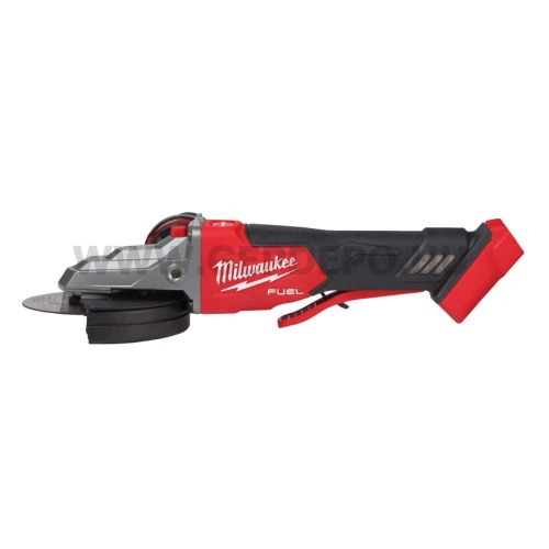 Milwaukee FSAGF125XPDB-0X M18 FUEL 125 mm laposfejű sarokcsiszoló géptest kofferben