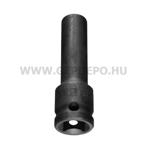 Neo hosszú gépi dugókulcs 1/2", CrMo, 10 mm