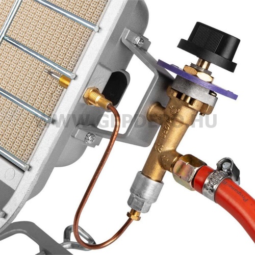 NEO TOOLS kerámiabetétes hősugárzó gázpalackra köthető 2800/4600W