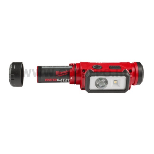 Milwaukee újratölthető fejlámpa, USB, 600 lm