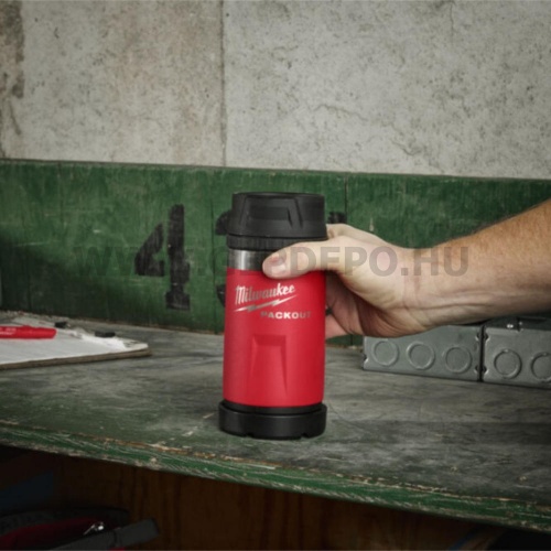 Milwaukee PACKOUT pohár ivófedéllel - 532 ml, piros
