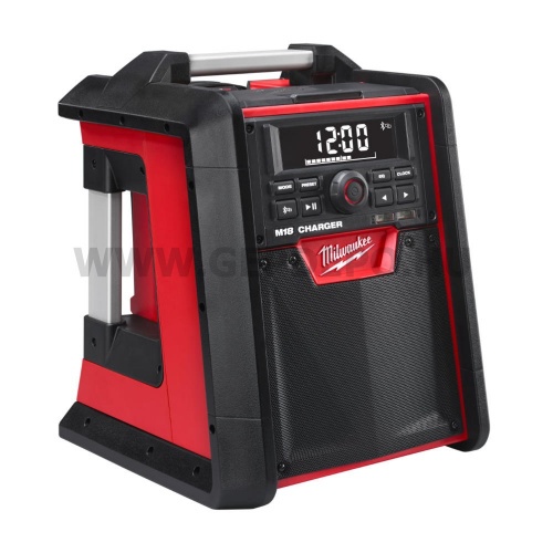 Milwaukee RC-0 M18 akkus rádió és töltő Bluetooth kapcsolattal géptest