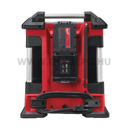 Milwaukee RC-0 M18 akkus rádió és töltő Bluetooth kapcsolattal géptest