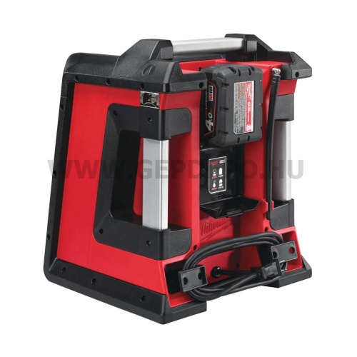 Milwaukee RC-0 M18 akkus rádió és töltő Bluetooth kapcsolattal géptest