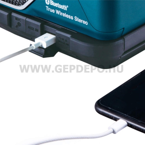 Makita MR014GZ Bluetooth TWS akkus hangszóró 14,4V-18V LXT / 40V max XGT