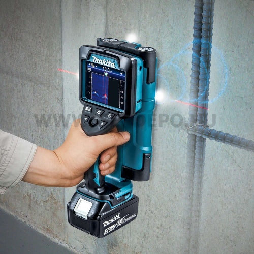 Makita DWD181ZJ akkus falszkenner géptest 18V LXT XPT MakPac kofferben