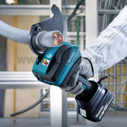 Makita DTC100ZK akkumulátoros AL-Cu kábelvágó géptest 18V LXT