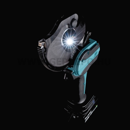 Makita DTC102ZK akkumulátoros AL-Cu kábelvágó géptest 18V LXT
