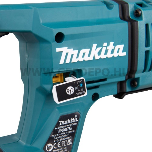 Makita HR007GZ akkus SDS-Plus fúró-vésőkalapács géptest 40V max XGT BL AWS AFT AVT