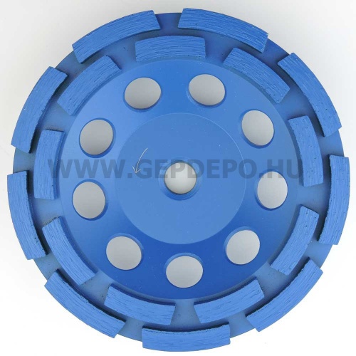 Diatech CCW125ECOM14 kétsoros csiszolótárcsa 125mm kék