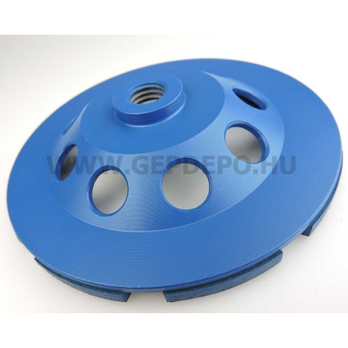 Diatech CCW125ECOM14 kétsoros csiszolótárcsa 125mm kék