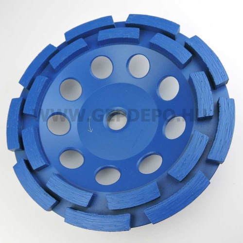 Diatech CCW125ECOM14 kétsoros csiszolótárcsa 125mm kék