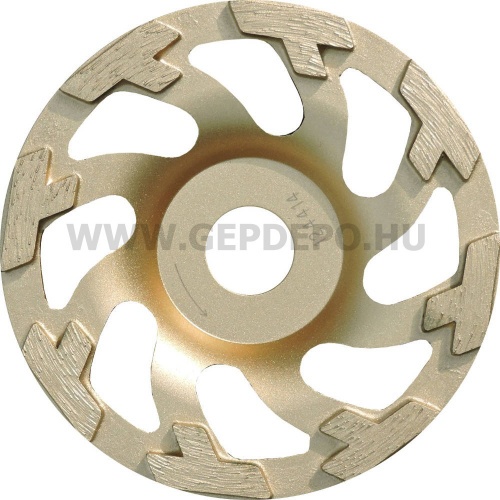 Diatech CCW-PRO slant csiszolótányér 125mm arany