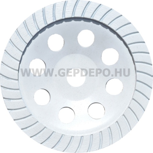 Diatech CCW-ECO-T egysoros turbó csiszolótányér 180mm fehér