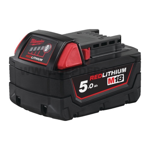 Milwaukee RedLithium 18V 5,0Ah Li-ion akkumulátor