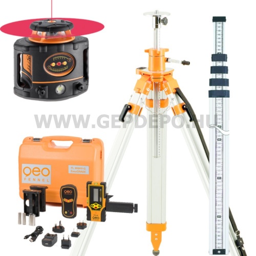 geo-Fennel FL 300HV-G EasyGRADE automata forgólézer készlet