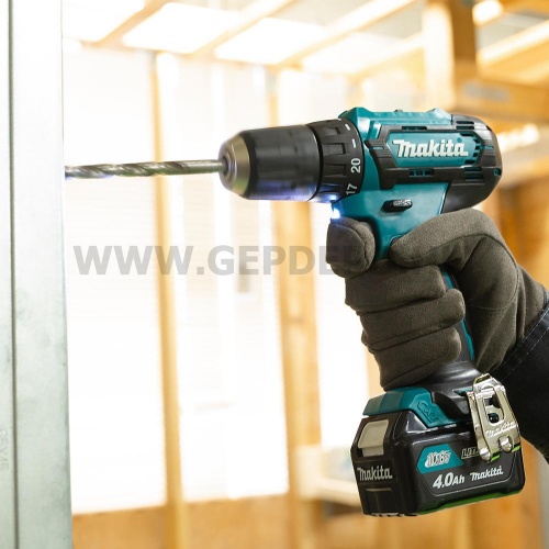 Makita DF333DZ fúró-csavarbehajtó géptest 10,8V-12V Max CXT